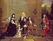 Nicolas de Largilliere Louis XIV and His Family USA oil painting artist